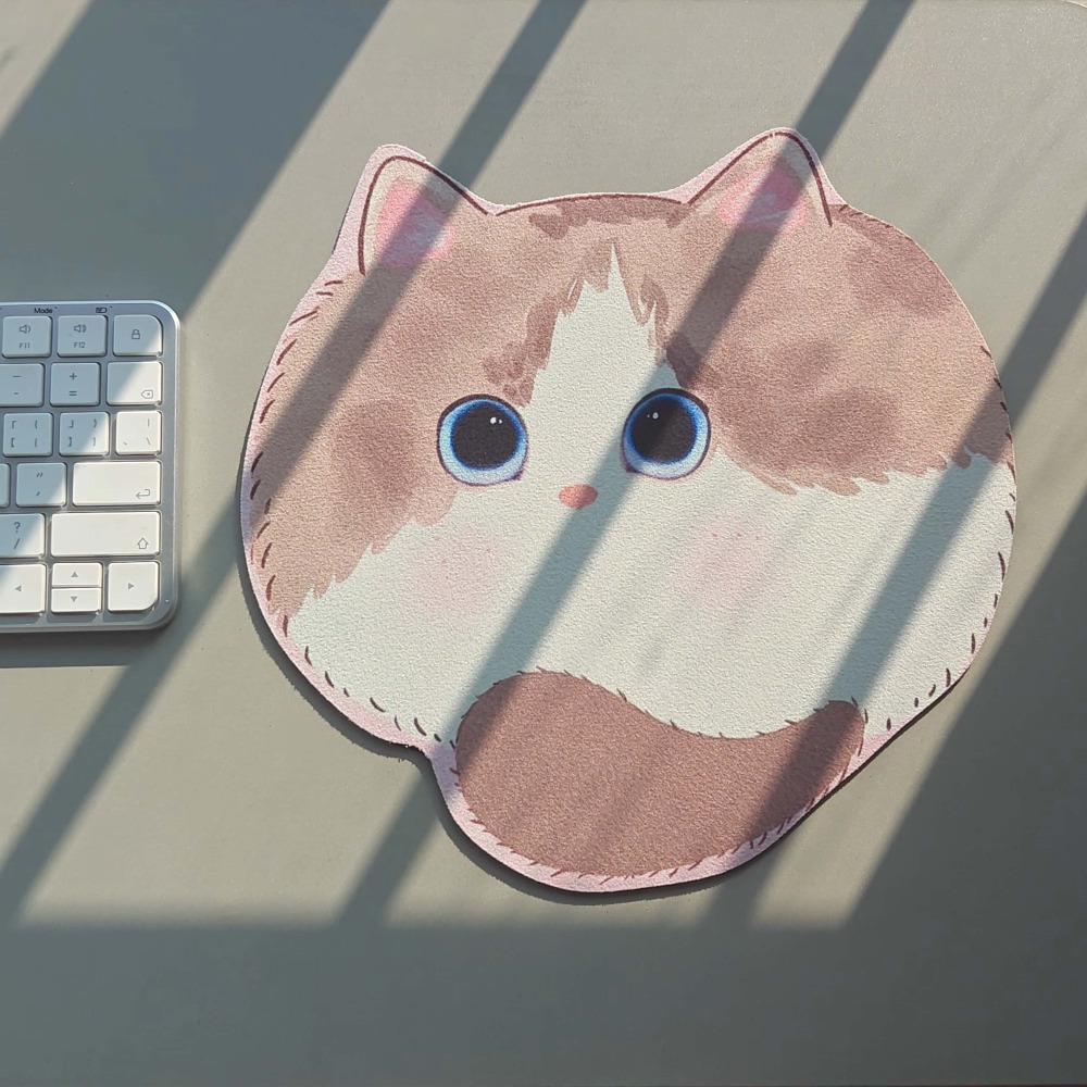 Desk Setup Productivity - Mouse Pad de Gato Kawaii, Tapete