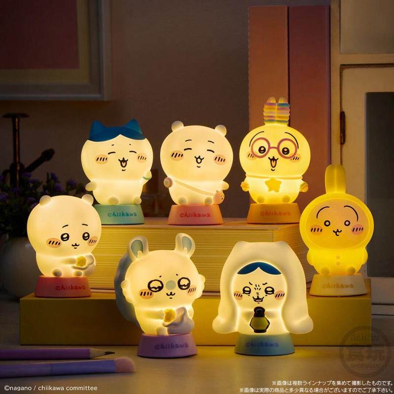 Desk Setup Lamp - Luminária Noturna de Anime Bandai Chiikawa,