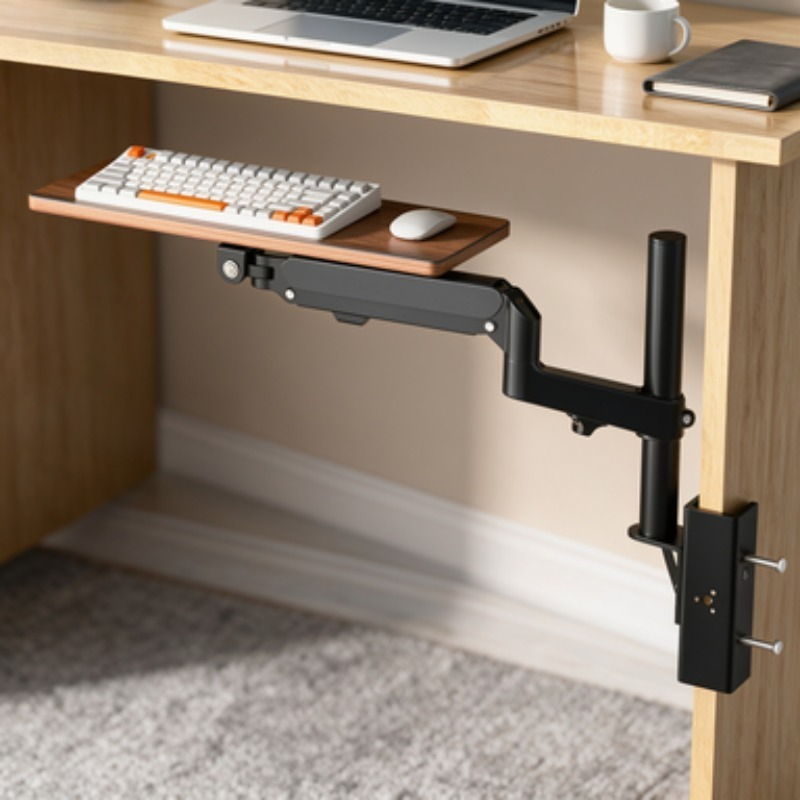 Desk Setup Diy - Bandeja de Teclado Ergonômica para Mesa: