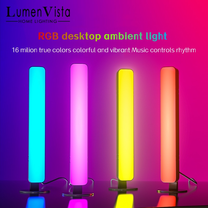 Desk Setup Lamp - Luz de Ambiente RGB Inteligente Tuya