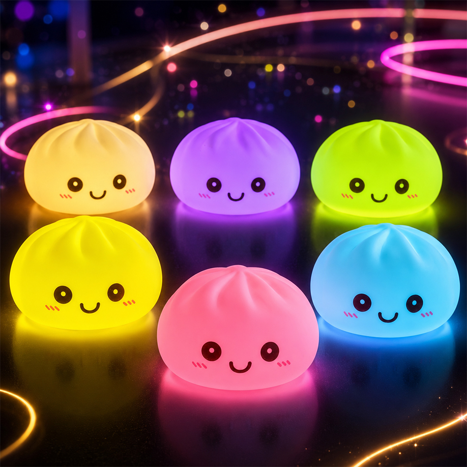 Desk Setup Lamp - Novas Luzes Noturnas de Dumpling, Ornamento