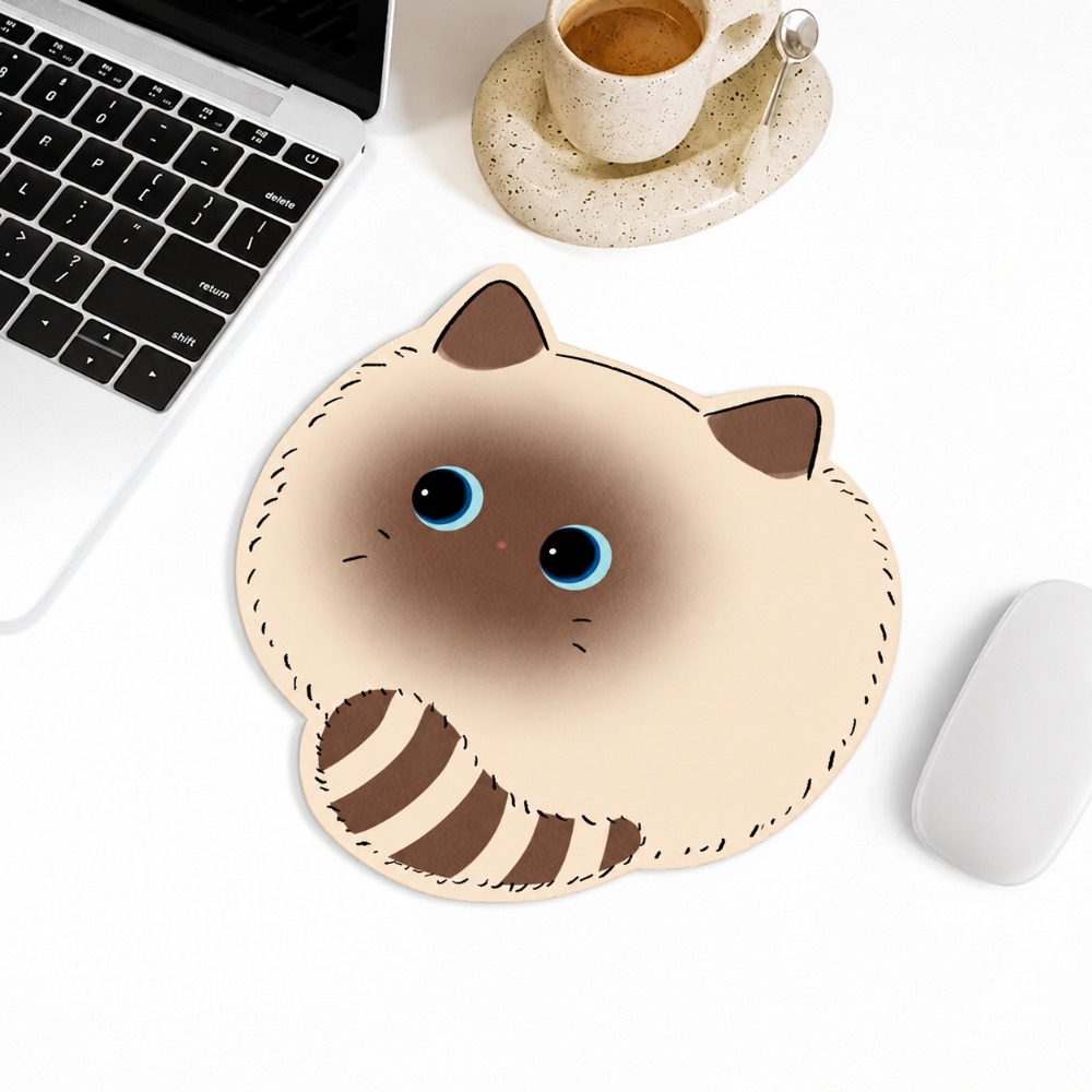 Mouse Pad de Gato Kawaii, Tape - Desk Setup Productivity avaliação e preço