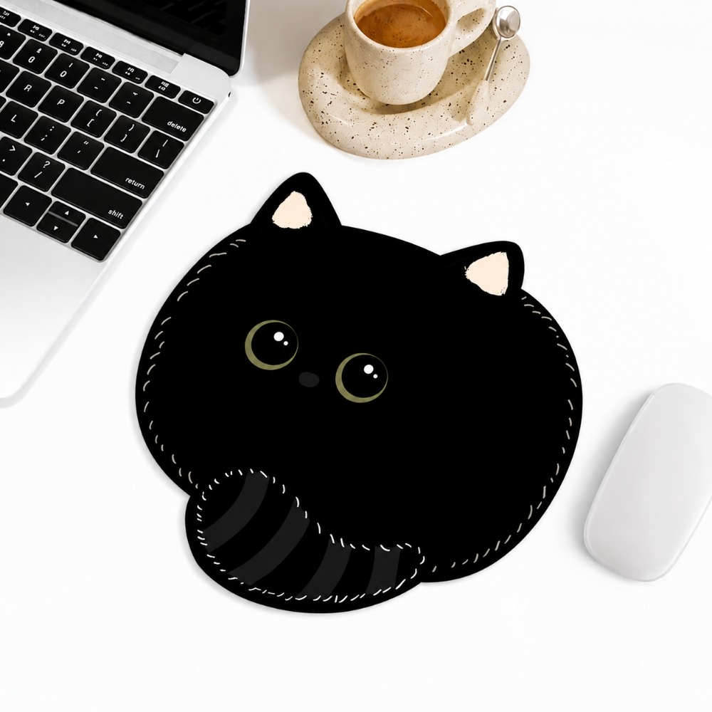 Mouse Pad de Gato Kawaii, Tape - Desk Setup Productivity avaliação e preço