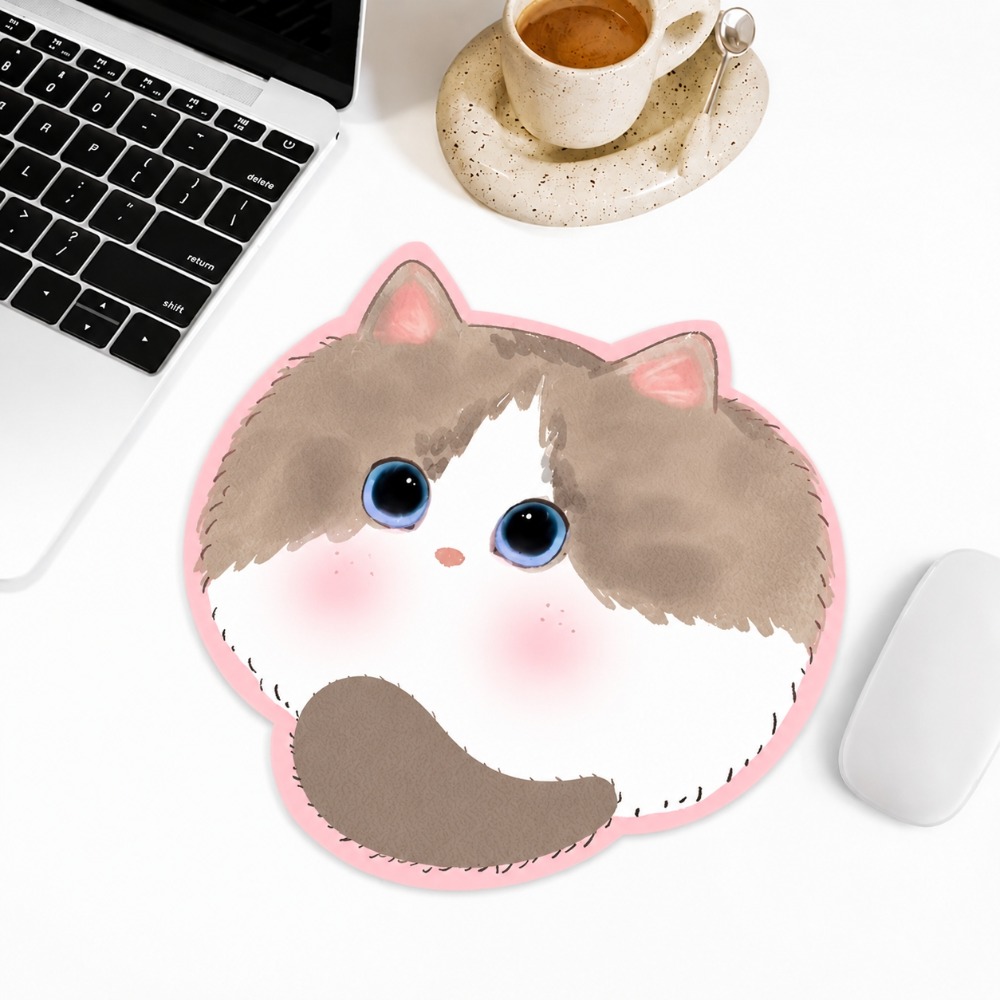Mouse Pad de Gato Kawaii, Tape - Desk Setup Productivity avaliação e preço