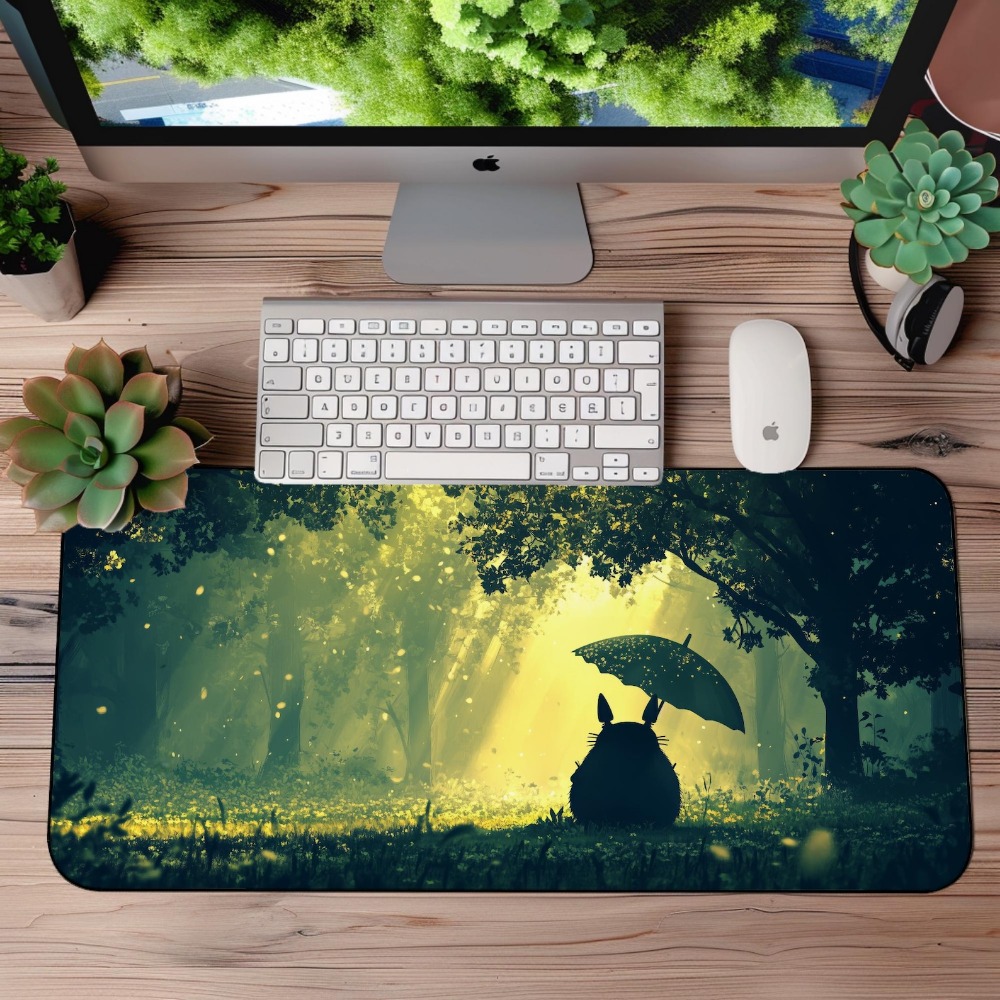 Tapete de Mesa Grande Totoro F - Desk Setup Aesthetic avaliação e preço