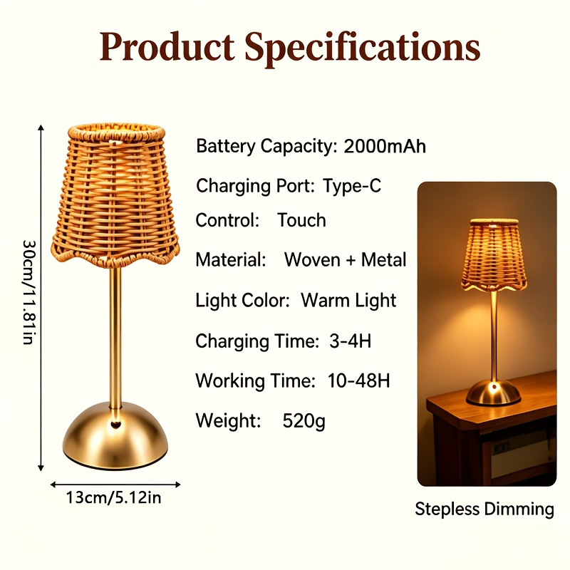 Luminária de Mesa Artística em - Desk Setup Lamp avaliação e preço