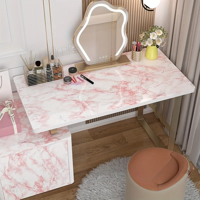 45*500cm imitação de mármore a - Desk Setup White avaliação e preço
