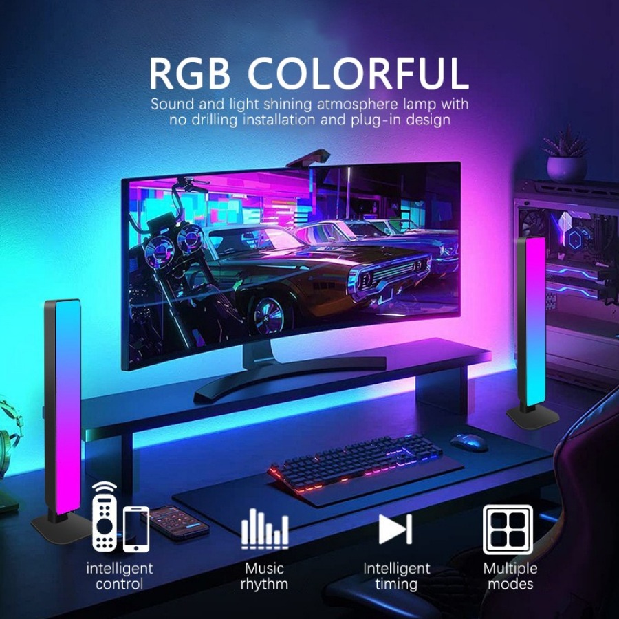 Luz de Ambiente RGB Inteligent - Desk Setup Lamp avaliação e preço