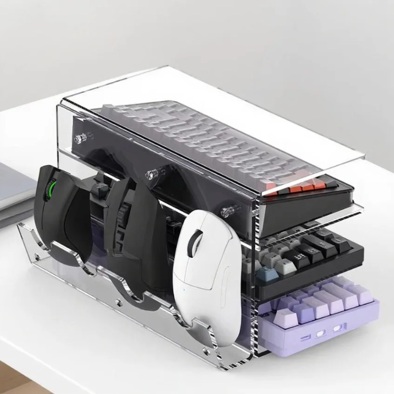 Suporte de Teclado com Display - Desk Setup Pegboard avaliação e preço