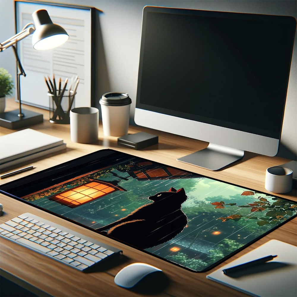 Tapete de Mesa Anime Fofo Verd - Desk Setup Aesthetic avaliação e preço