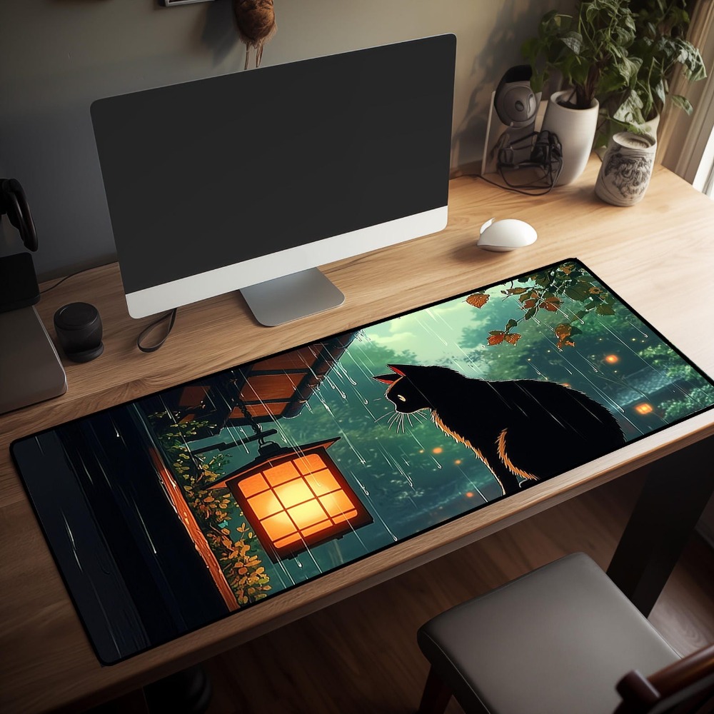 Tapete de Mesa Anime Fofo Verd - Desk Setup Aesthetic avaliação e preço