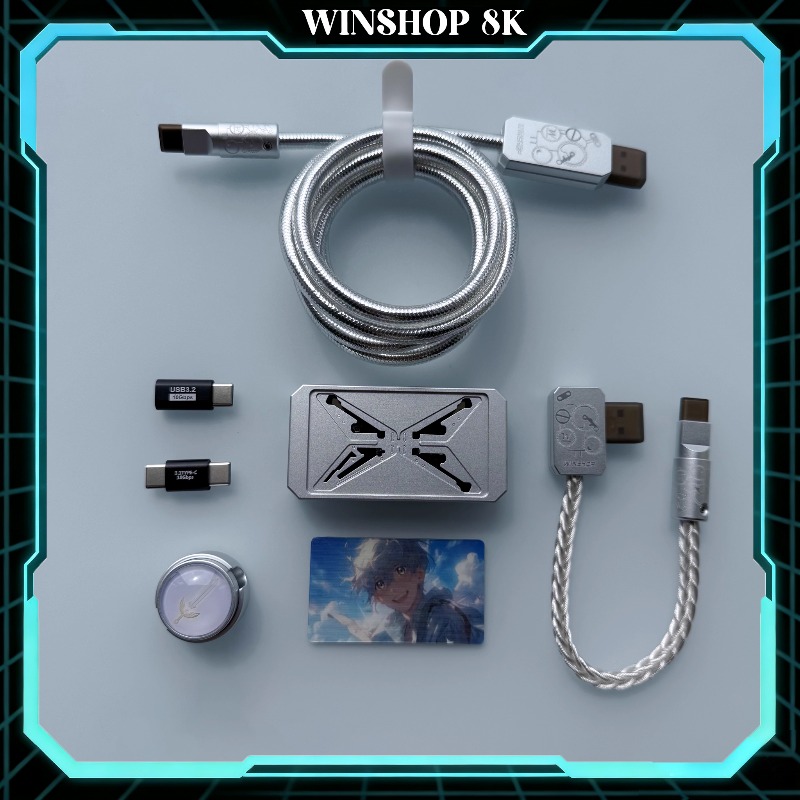 WINSHOP Esports HUB Hub USB Du - Desk Setup Aesthetic avaliação e preço