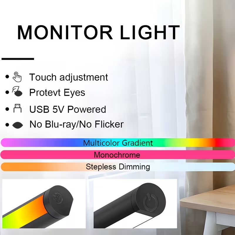 Barra de Luz LED para Monitor  - Desk Setup Lamp avaliação e preço