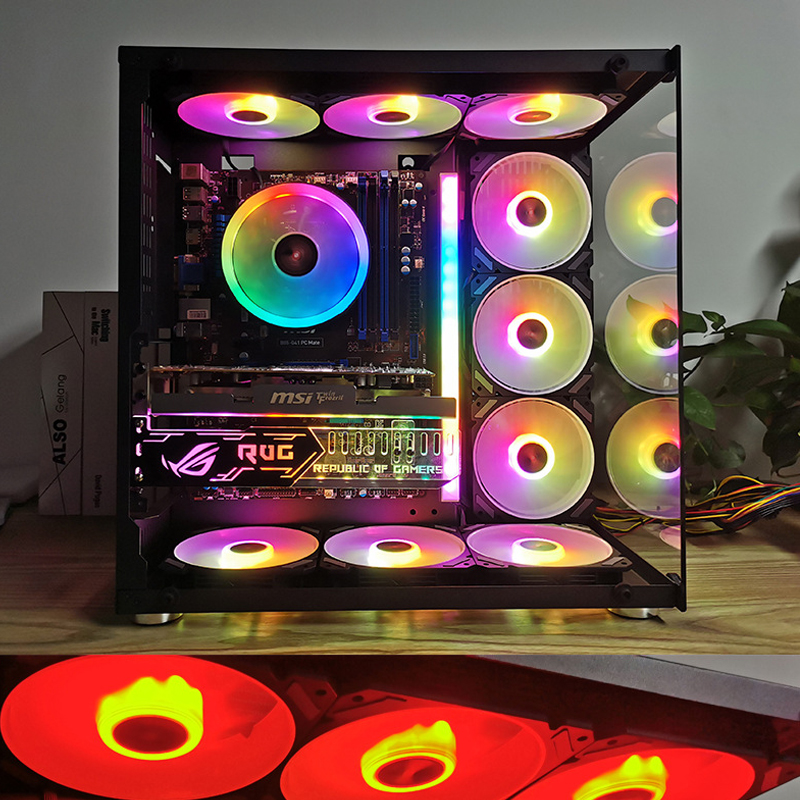 Ventilador de gabinete ARGB de - Desk Setup Lamp avaliação e preço