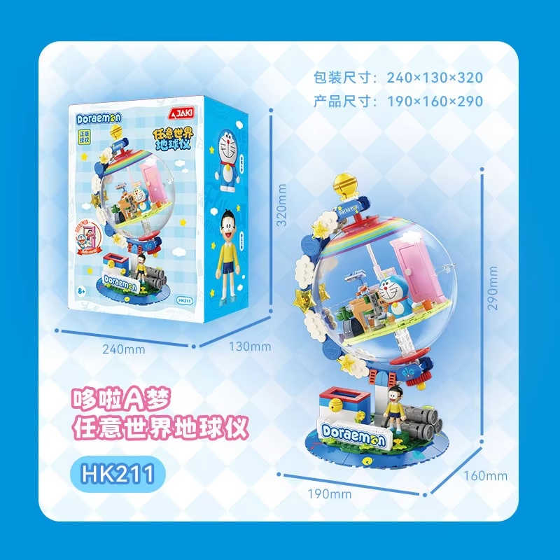 JAKI Doraemon Blocos de Montar - Desk Setup Lamp avaliação e preço