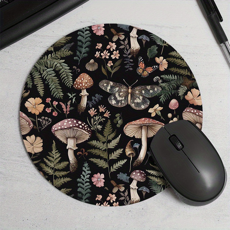 Mouse Pad Redondo de Borracha  - Desk Setup Pegboard avaliação e preço